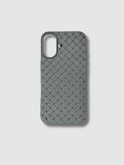 Premium Breathable Leather Feel Woven Case For iPhone 16 Series