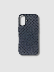 Premium Breathable Leather Feel Woven Case For iPhone 16 Series