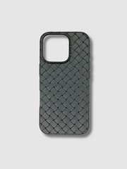 Premium Breathable Leather Feel Woven Case For iPhone 16 Series